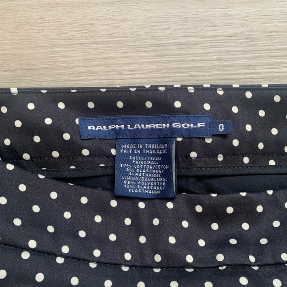 New Ralph Lauren Golf Polka Dot Skort Sz.0 - Picture 2 of 4